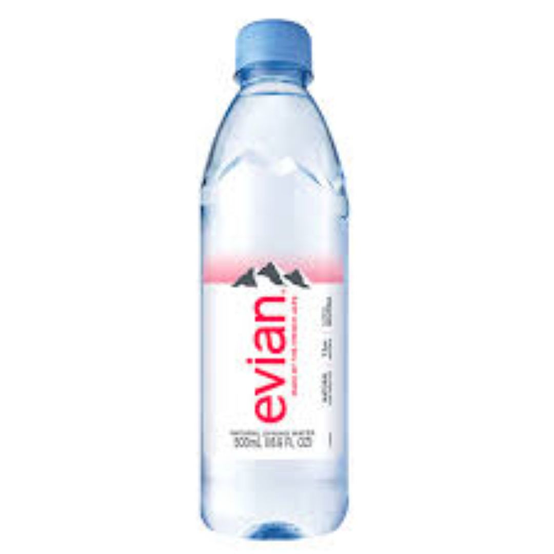 EVIAN MINERAL WATER 500ML